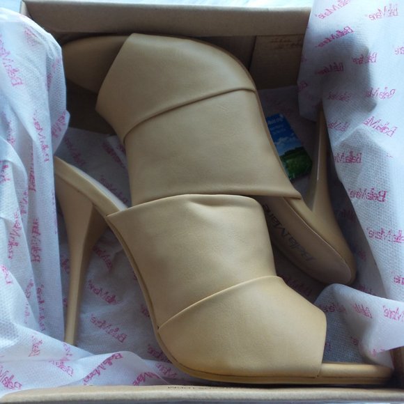 *SOLD* Open Toe Slip-On Heels - Picture 8 of 8